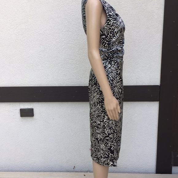 Maggy London dress 4 firework black and white - Picture 3 of 7